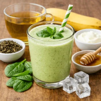 Green Tea Smoothie Recipe for Morning Energy